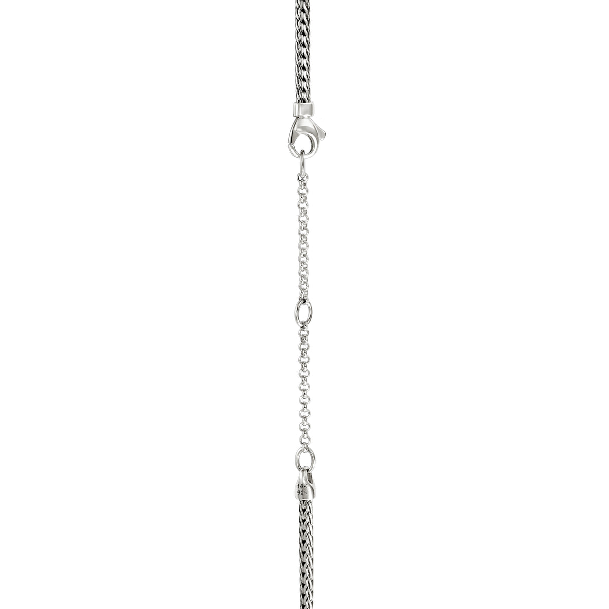 JH Essential Necklace, Gold, Sterling Silver, 2.5MM, by John Hardy - Alternate View 3