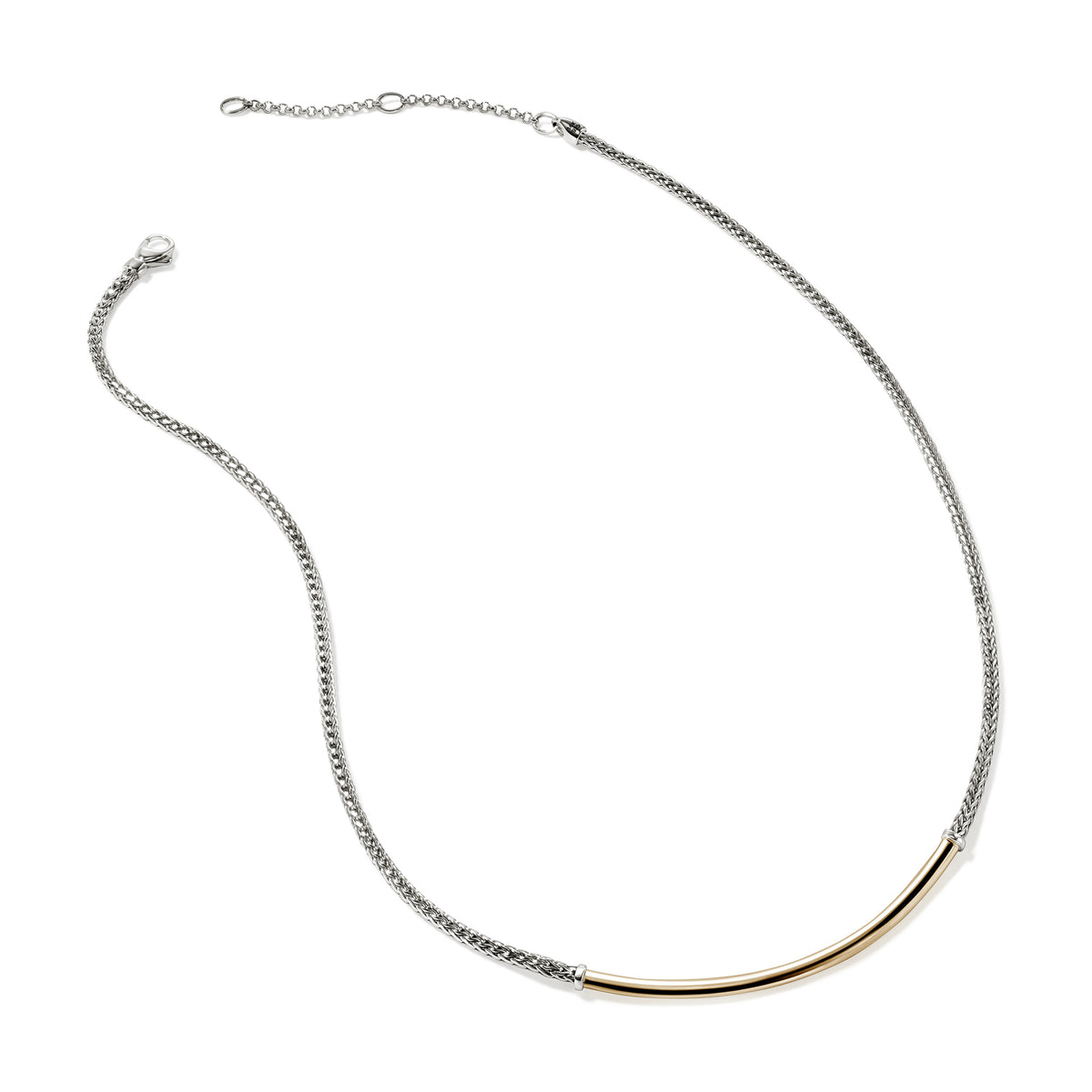 JH Essential Necklace, Gold, Sterling Silver, 2.5MM, by John Hardy - Alternate View 2
