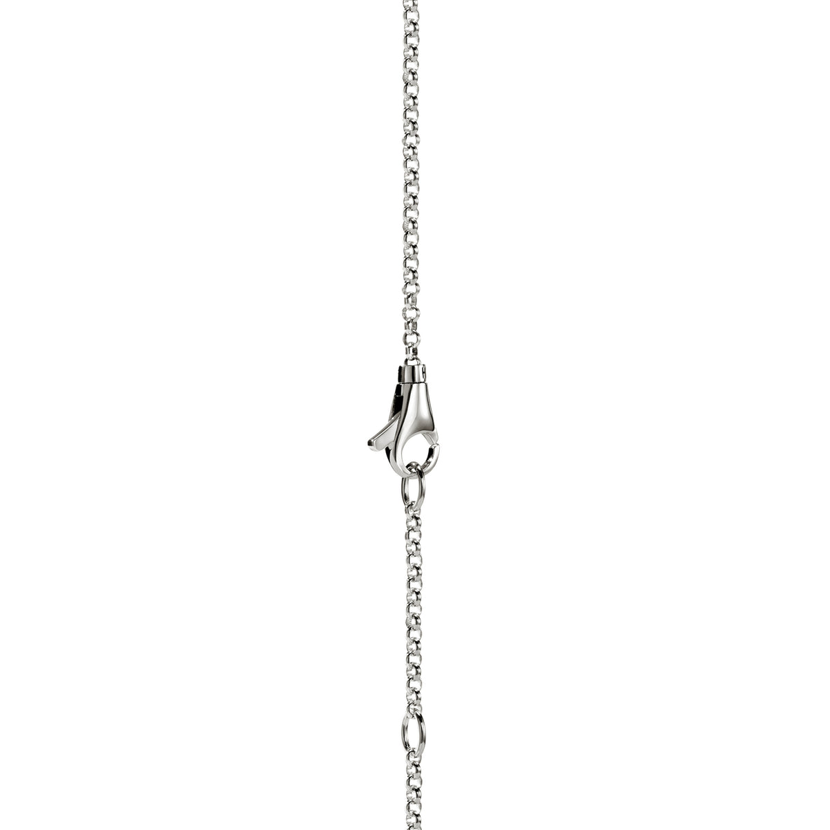 Icon Link Pendant Necklace, Sterling Silver, Gold, 2MM, by John Hardy - Alternate View 2