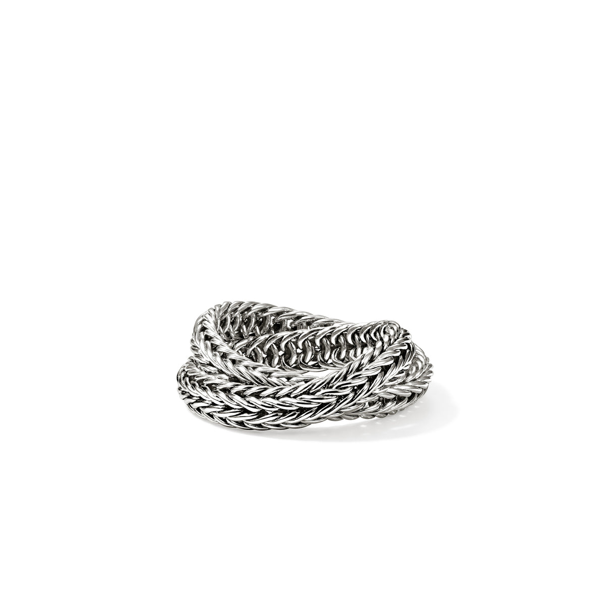 Icon Chevron Crossover Ring, Sterling Silver, by John Hardy - Alternate View 3