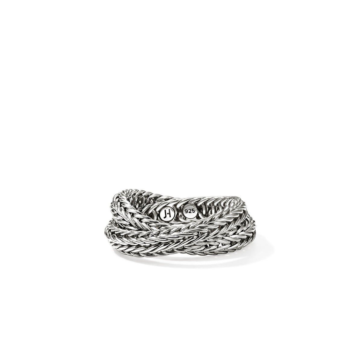 Icon Chevron Crossover Ring, Sterling Silver, by John Hardy Rings John Hardy