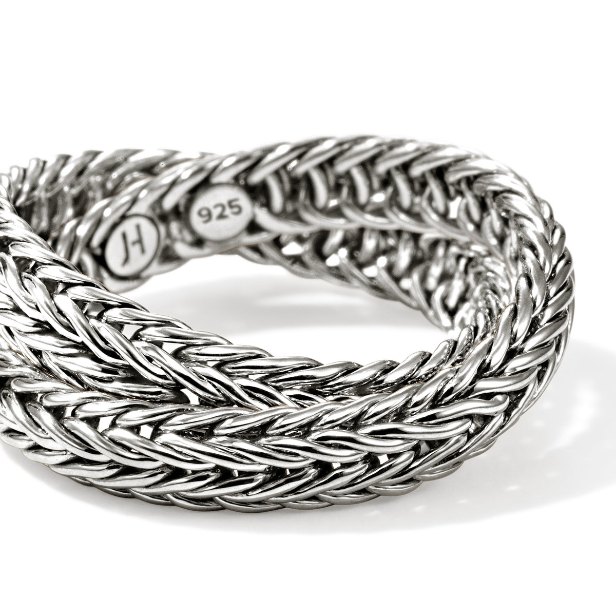 Icon Chevron Crossover Ring, Sterling Silver, by John Hardy - Alternate View 1