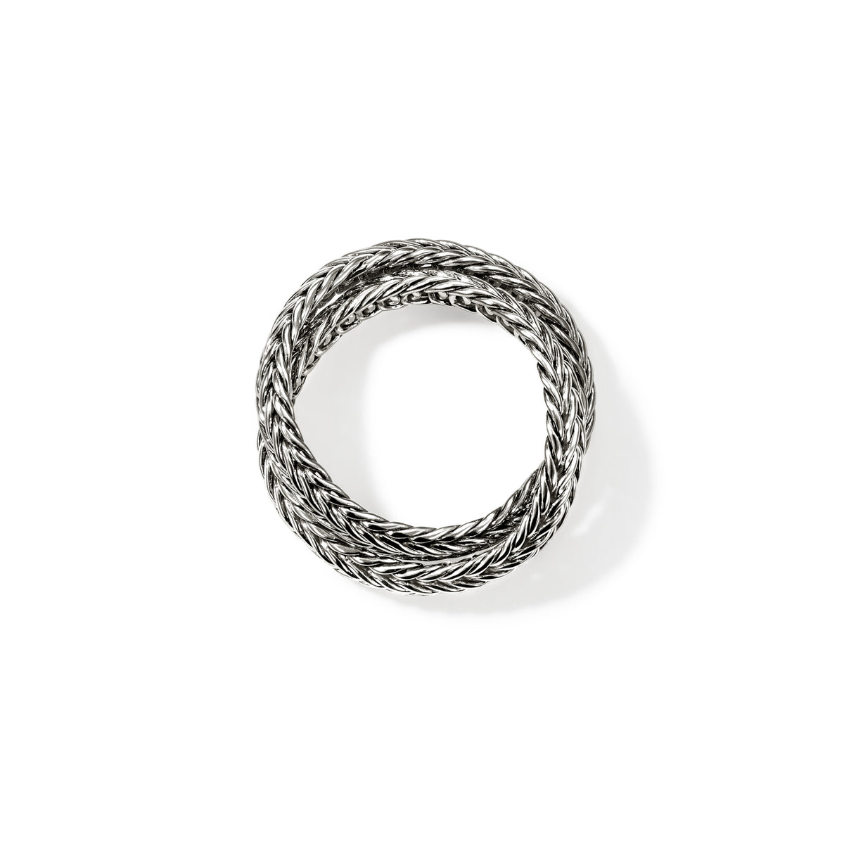 Icon Chevron Crossover Ring, Sterling Silver, by John Hardy - Alternate View 2