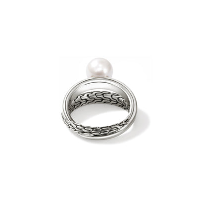 JH Essential Pearl Ring, Sterling Silver, by John Hardy Rings John Hardy