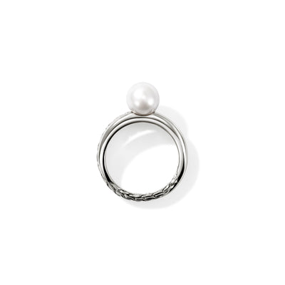 JH Essential Pearl Ring, Sterling Silver, by John Hardy Rings John Hardy