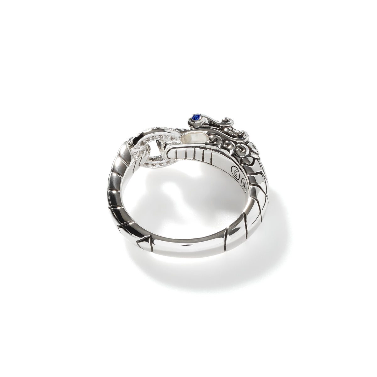 Naga Ring, Sterling Silver, Diamonds, by John Hardy - Alternate View 2
