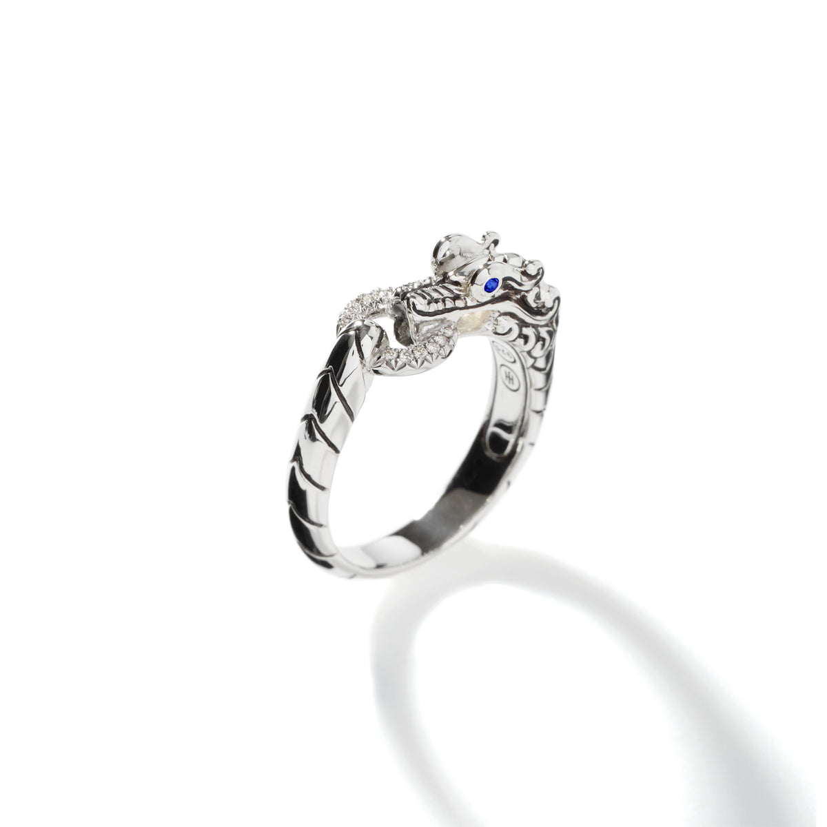 Naga Ring, Sterling Silver, Diamonds, by John Hardy - Alternate View 5