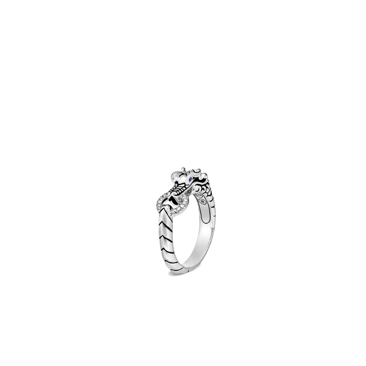 Naga Ring, Sterling Silver, Diamonds, by John Hardy - Alternate View 6