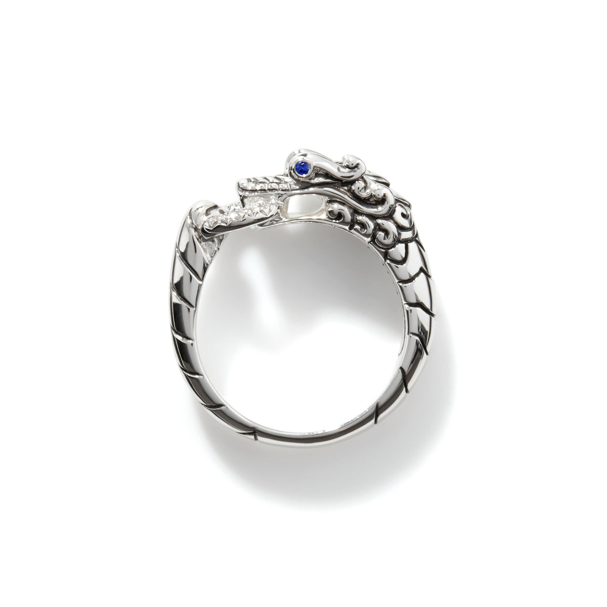 Naga Ring, Sterling Silver, Diamonds, by John Hardy - Alternate View 3