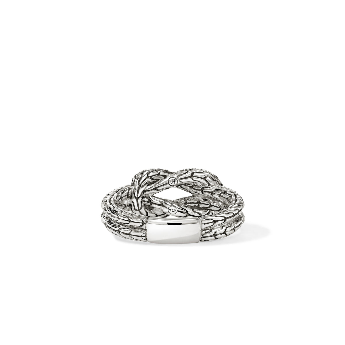Love Knot Ring, Sterling Silver, Diamonds, by John Hardy - Alternate View 2