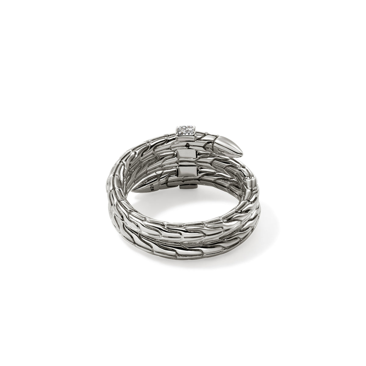Spear Ring, Sterling Silver, Diamonds, by John Hardy - Alternate View 2