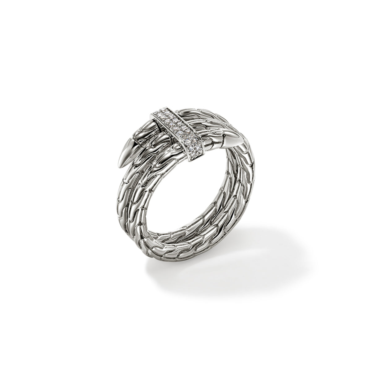 Spear Ring, Sterling Silver, Diamonds, by John Hardy - Alternate View 4