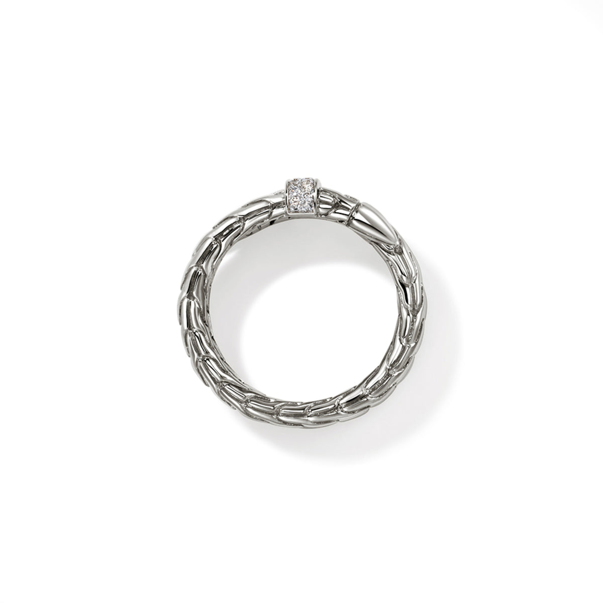 Spear Ring, Sterling Silver, Diamonds, by John Hardy - Alternate View 3