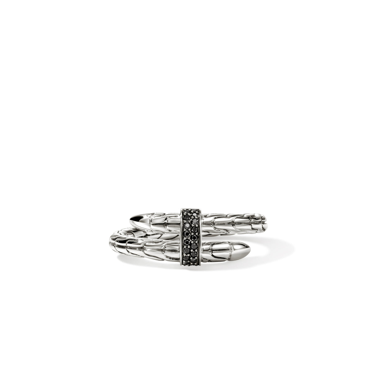 Spear Ring, Sterling Silver, Black Sapphire, by John Hardy Rings John Hardy