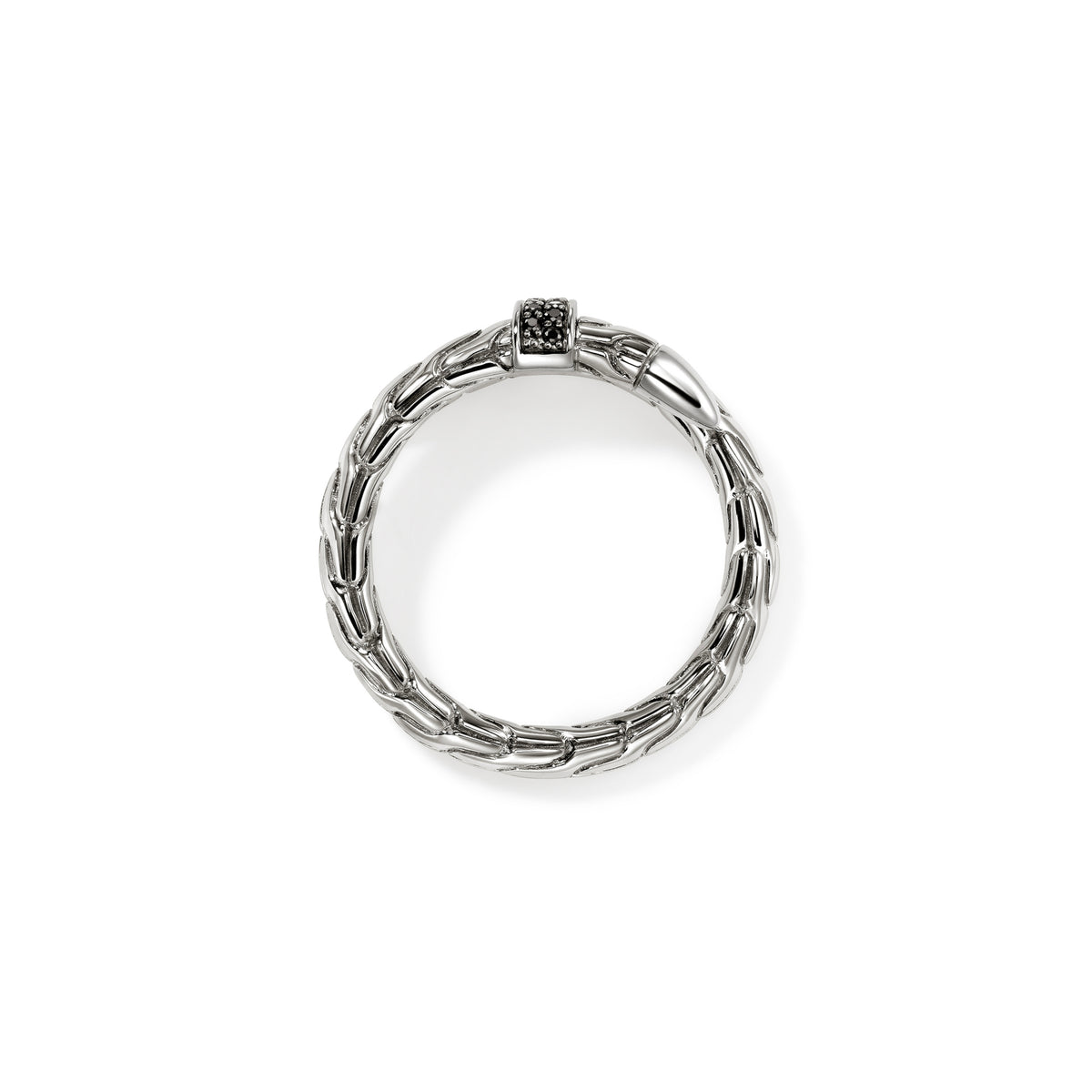 Spear Ring, Sterling Silver, Black Sapphire, by John Hardy - Alternate View 2