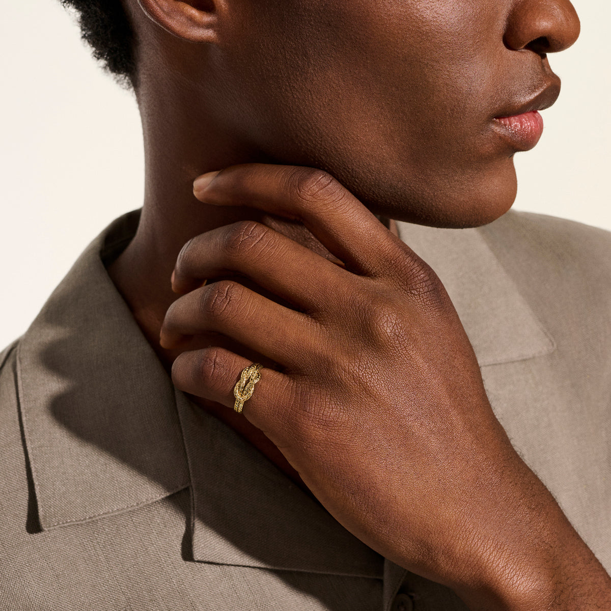 Love Knot Ring, Gold, 3.6MM, by John Hardy - Alternate View 6