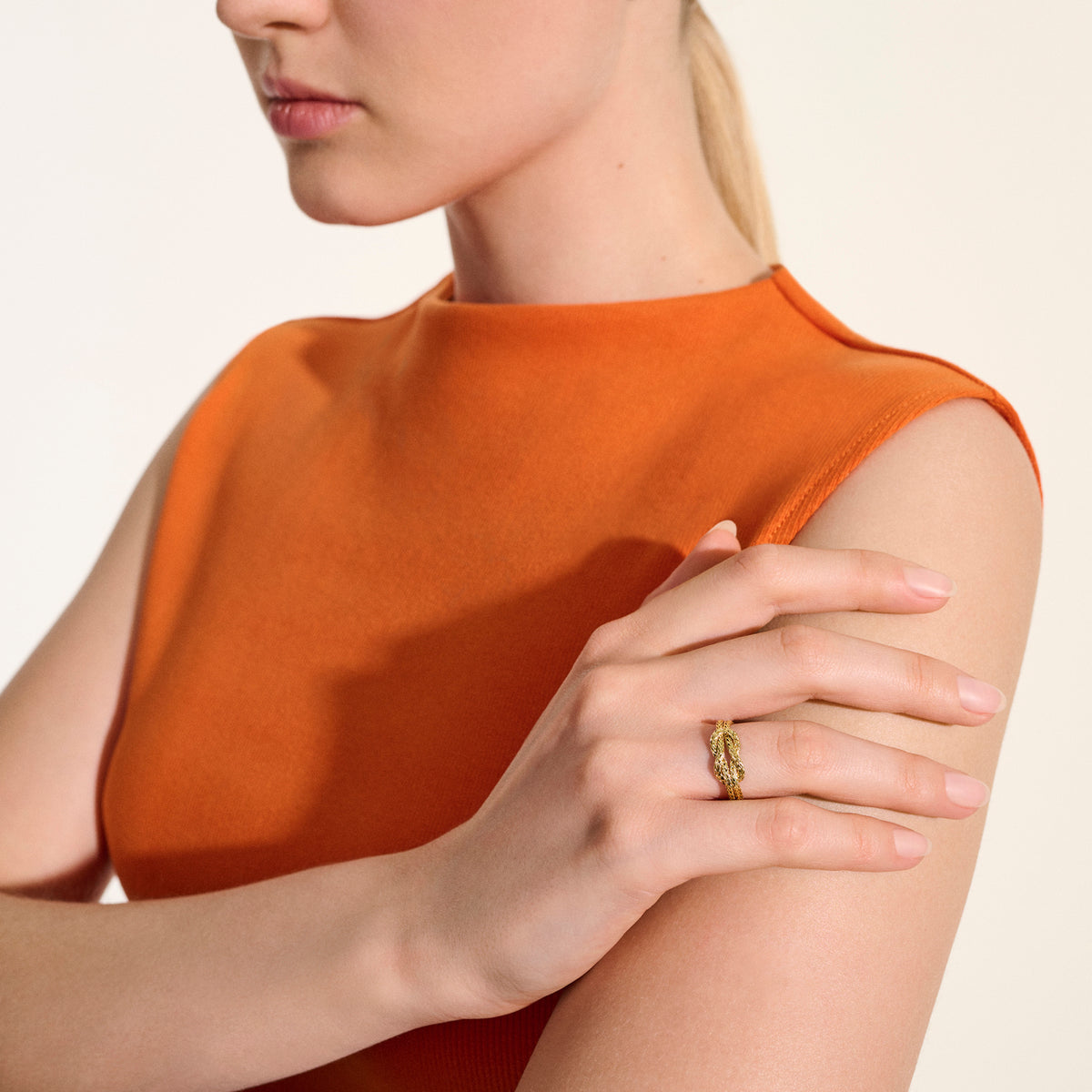 Love Knot Ring, Gold, 3.6MM, by John Hardy - Alternate View 5