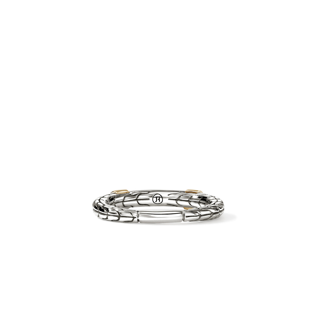 JH Essential Pave Ring, Gold, Sterling Silver, Diamonds, 3MM, by John Hardy - Alternate View 3