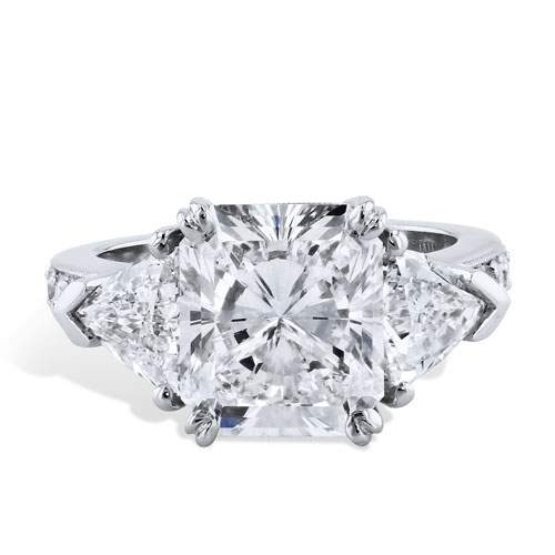 4.33 Carat Diamond Engagement Ring Engagement Rings H&H Jewels