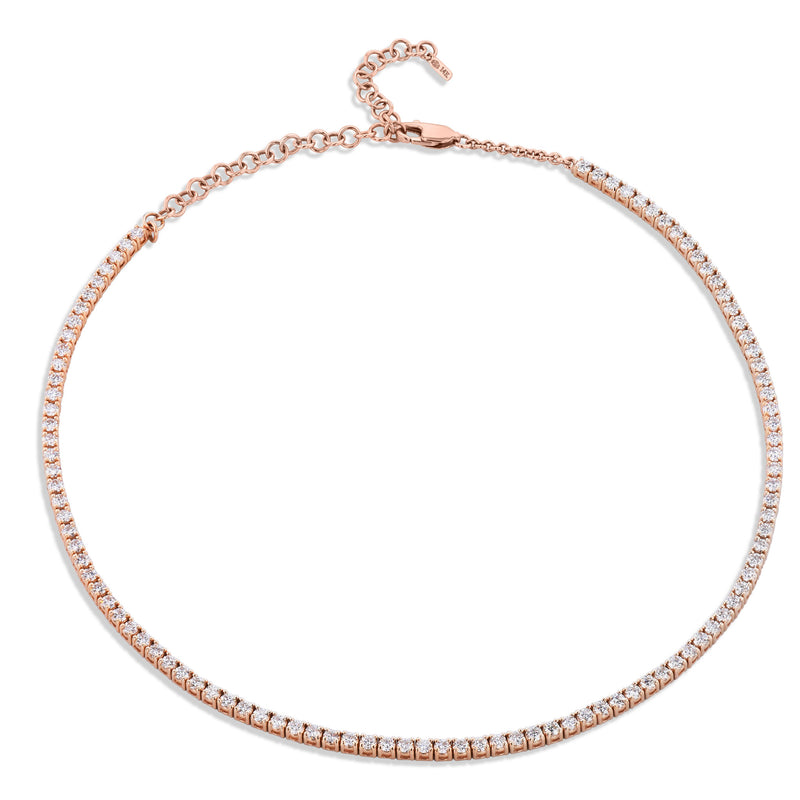 Diamond Tennis Choker & Bracelet Necklaces H&H Jewels