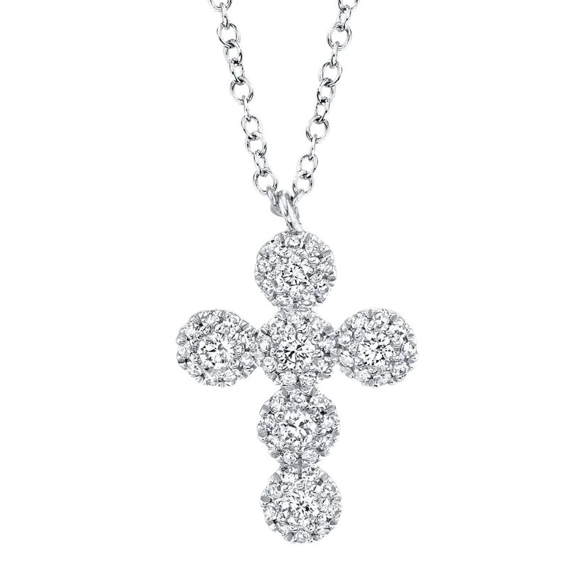 0.25Ct Diamond Cross Necklace Necklaces Gift Giving