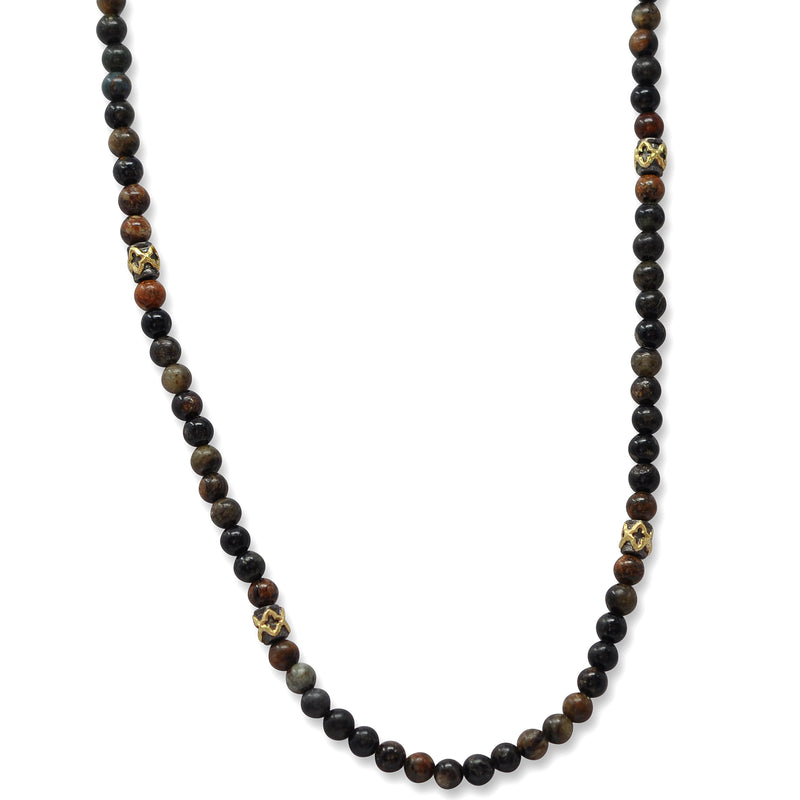 Beaded Scroll Necklace Necklaces Armenta