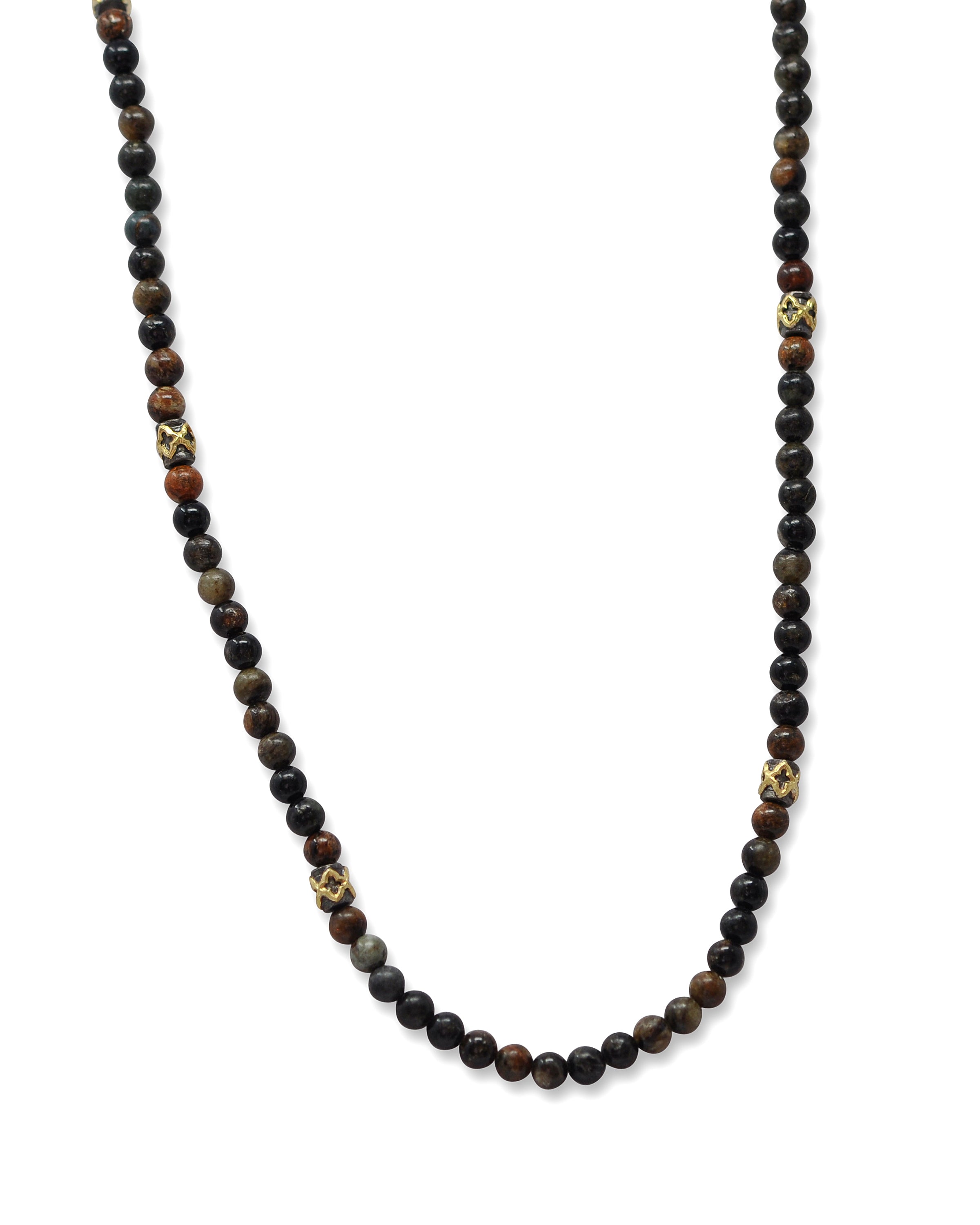Beaded Scroll Necklace Necklaces Armenta