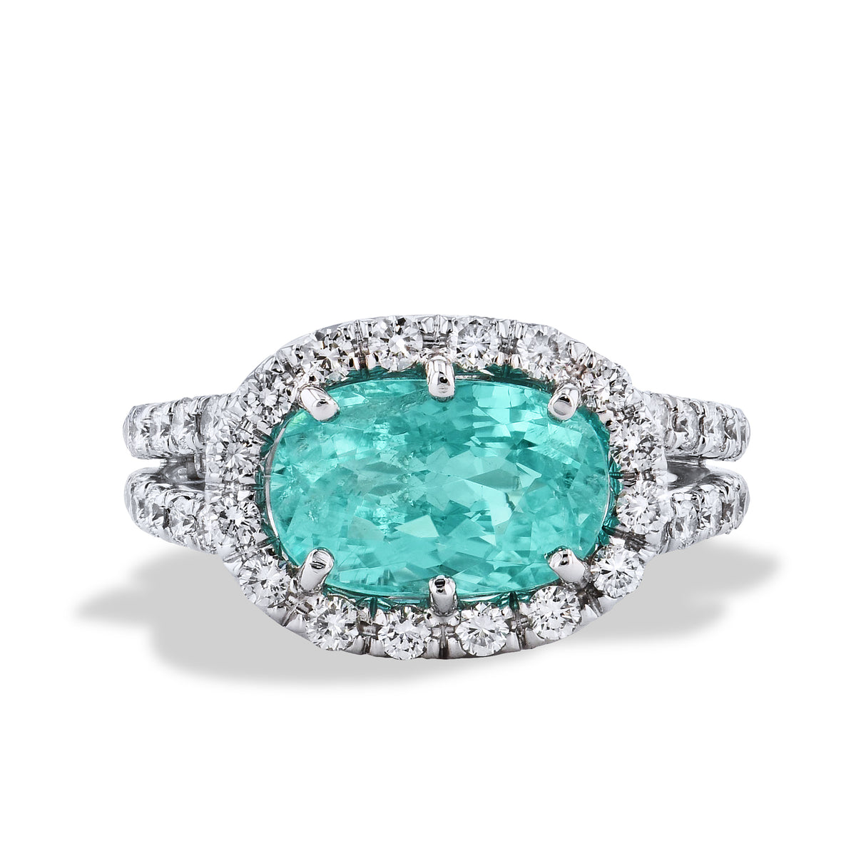 Rare Paraiba Ring Rings H&H Jewels