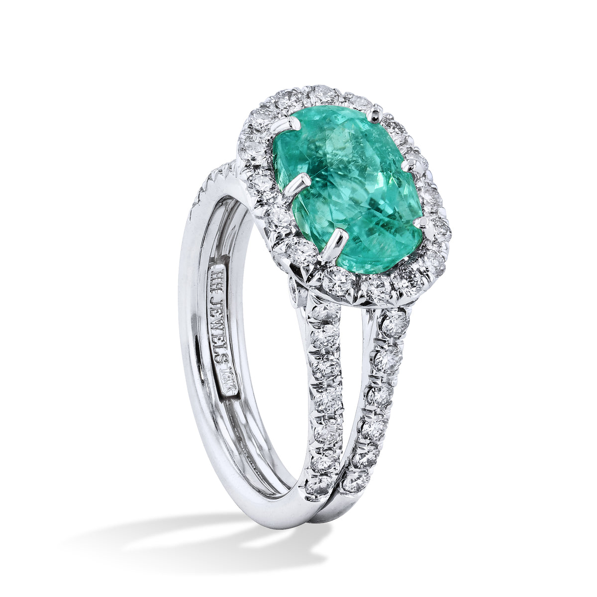 Rare Paraiba Ring - Alternate View 2
