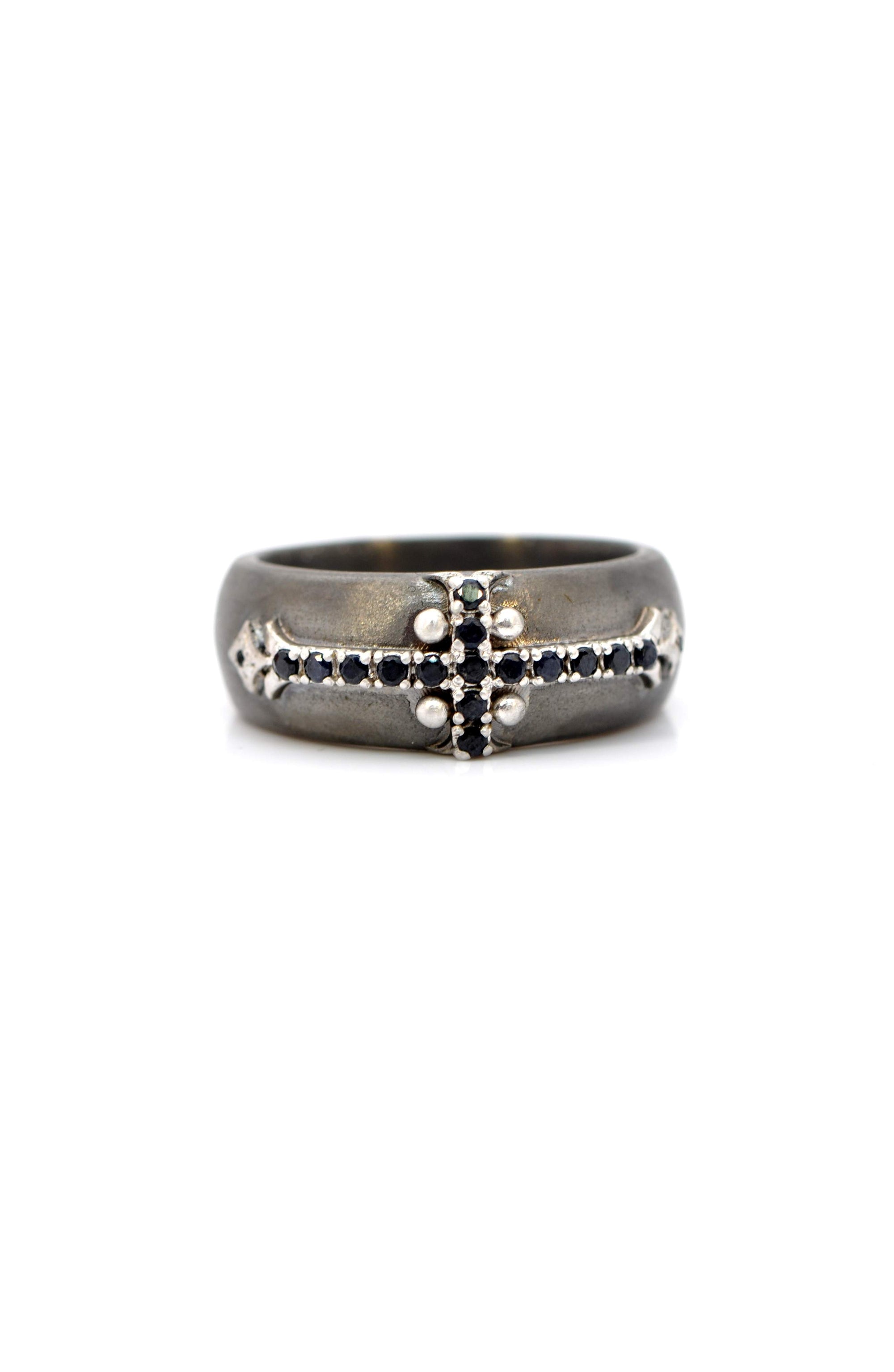 Pointed Cross Ring Rings Armenta