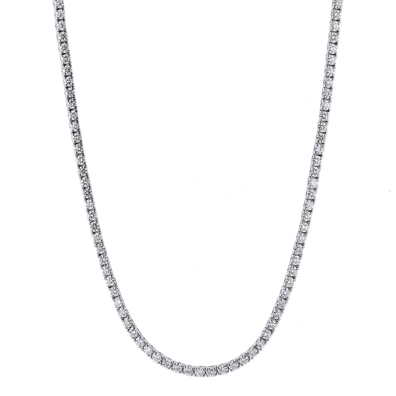 Diamond Riviera Tennis Necklace Necklaces H&amp;H Jewels