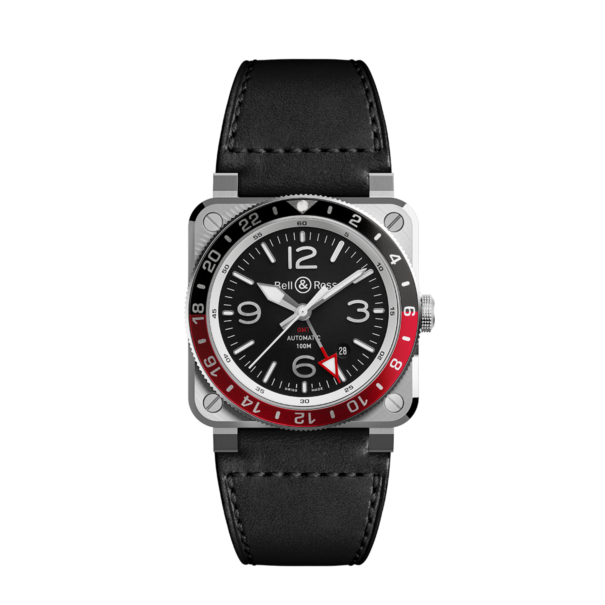 Bell &amp; Ross NEW BR 03-93 GMT Watches Bell &amp; Ross