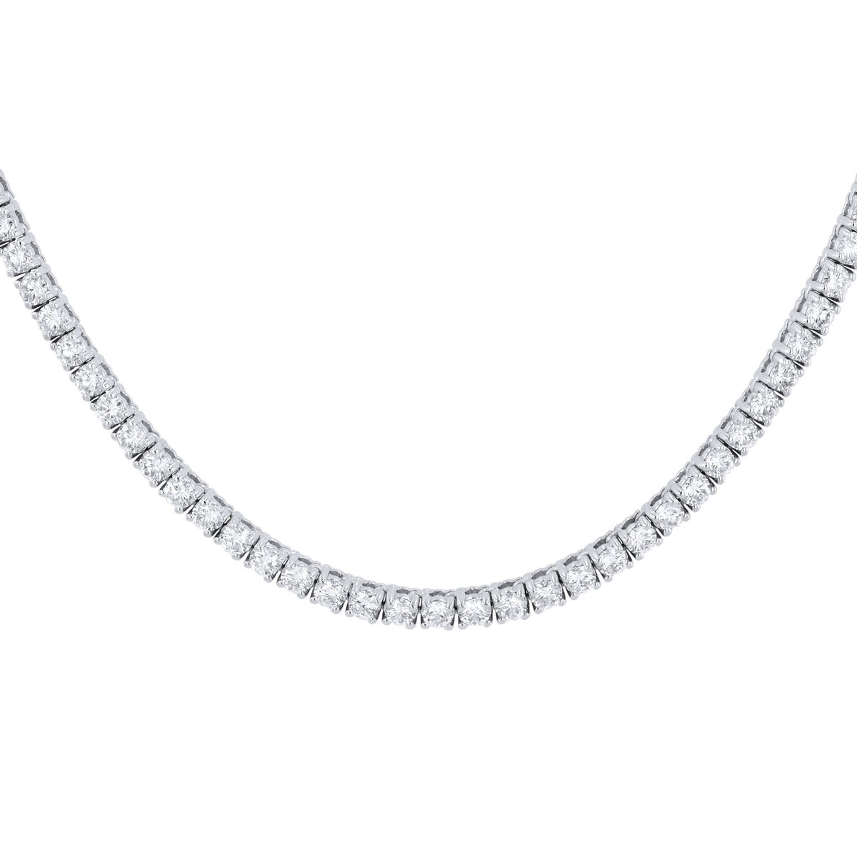 18kt Diamond Riviera Necklace Necklaces H&H Jewels