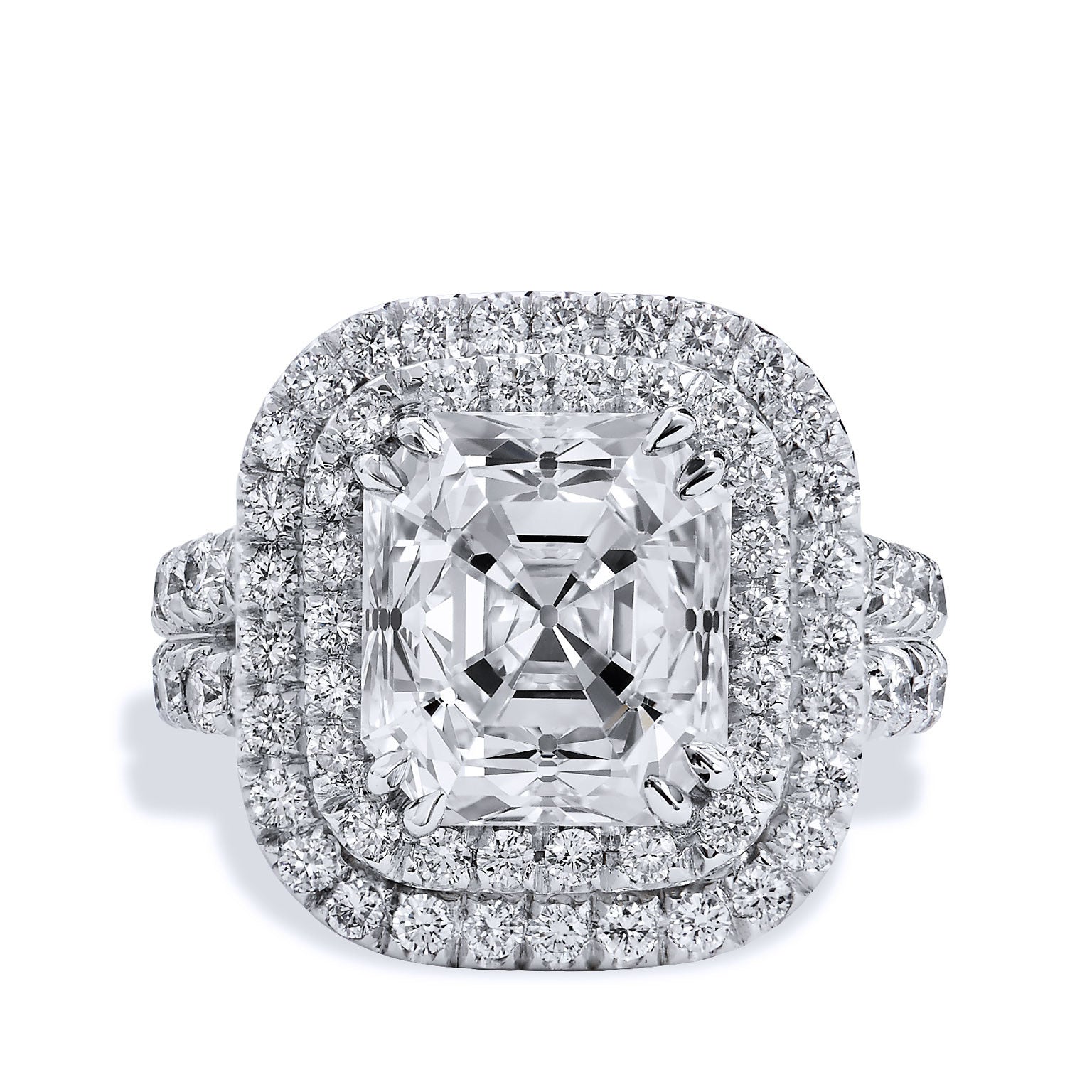 Split Shank Diamond Engagement Ring Rings H&amp;H Jewels