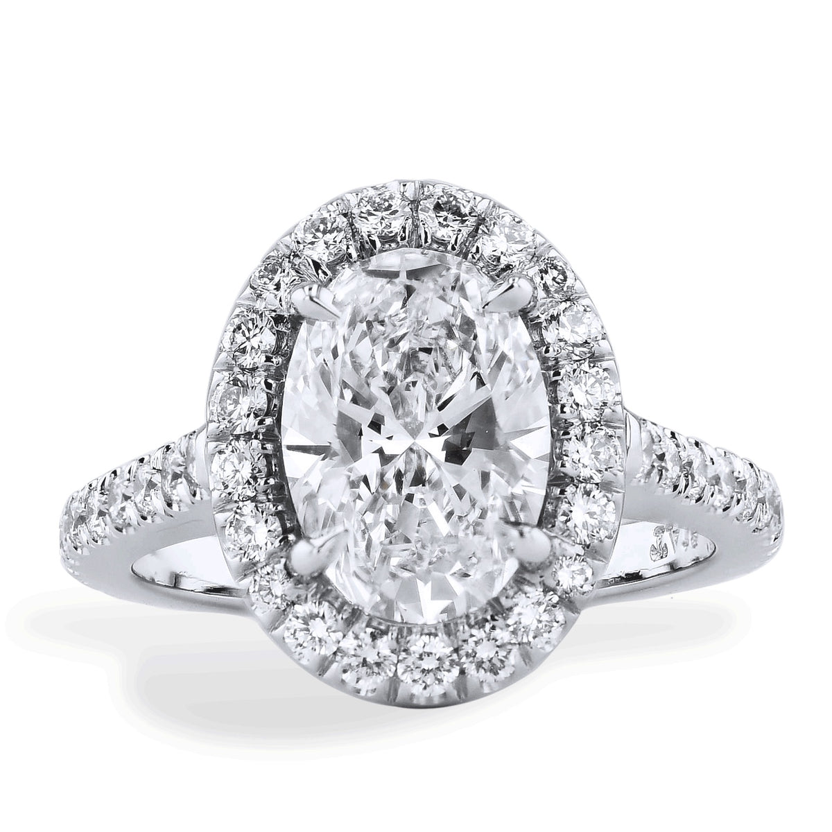 Oval Diamond Engagement Ring Rings H&H Jewels