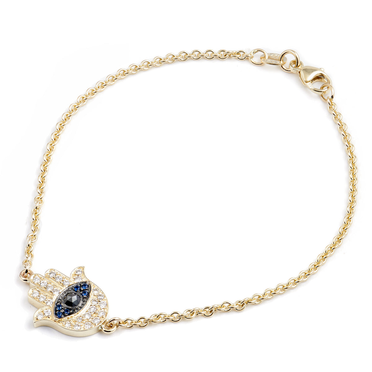 Diamond Pave Hand Of God Bracelet Bracelets H&H Jewels