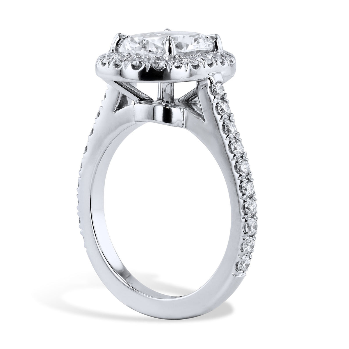 Oval Diamond Engagement Ring - Alternate View 2