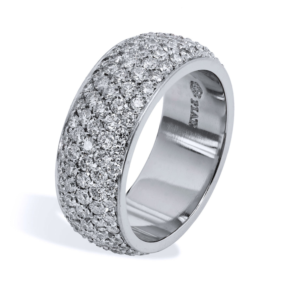 Diamond Pave Band Ring - Alternate View 2
